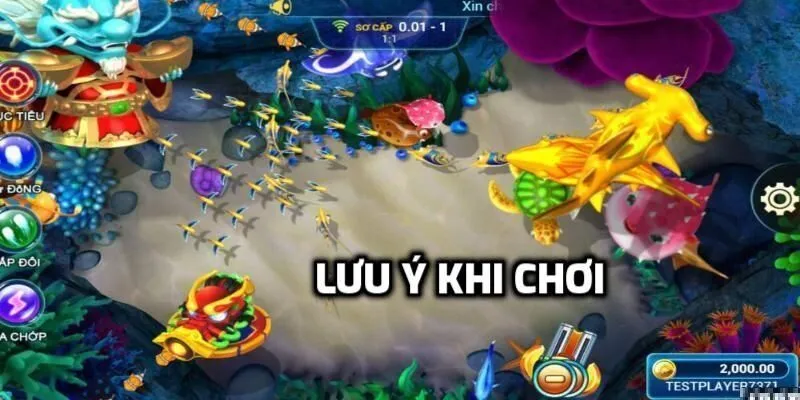 “Bỏ túi” một số lưu ý khi chơi bắn cá