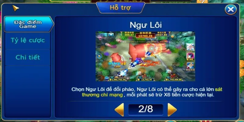 Điểm qua các tính năng đặc biệt trong game