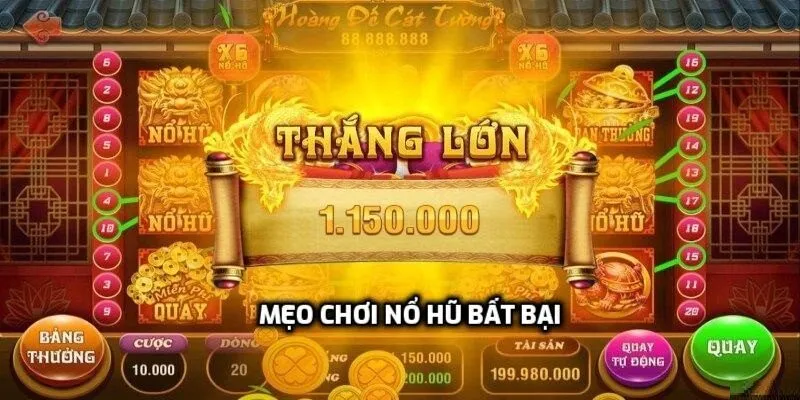 Mẹo chơi nổ hũ bất bại